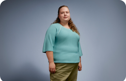 model standing